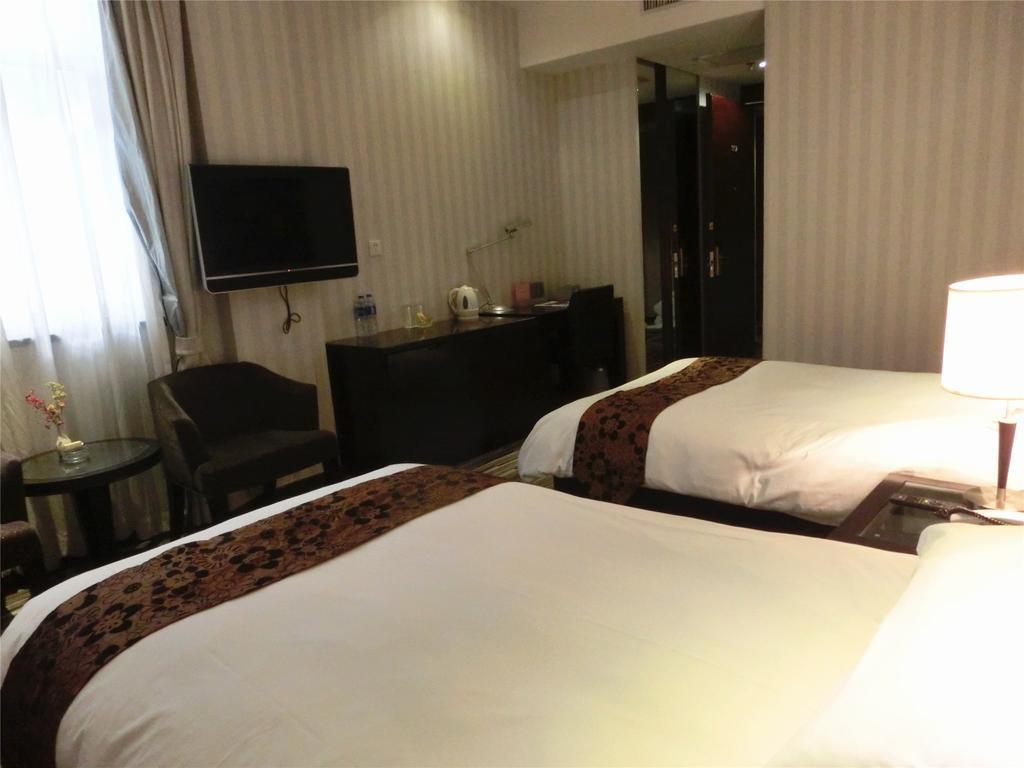 Shanghai Baron Business Bund Hotel חדר תמונה